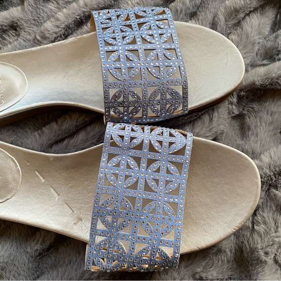 Vince Camuto Studded Slide Sandal - Eveera - Picture 3 of 10